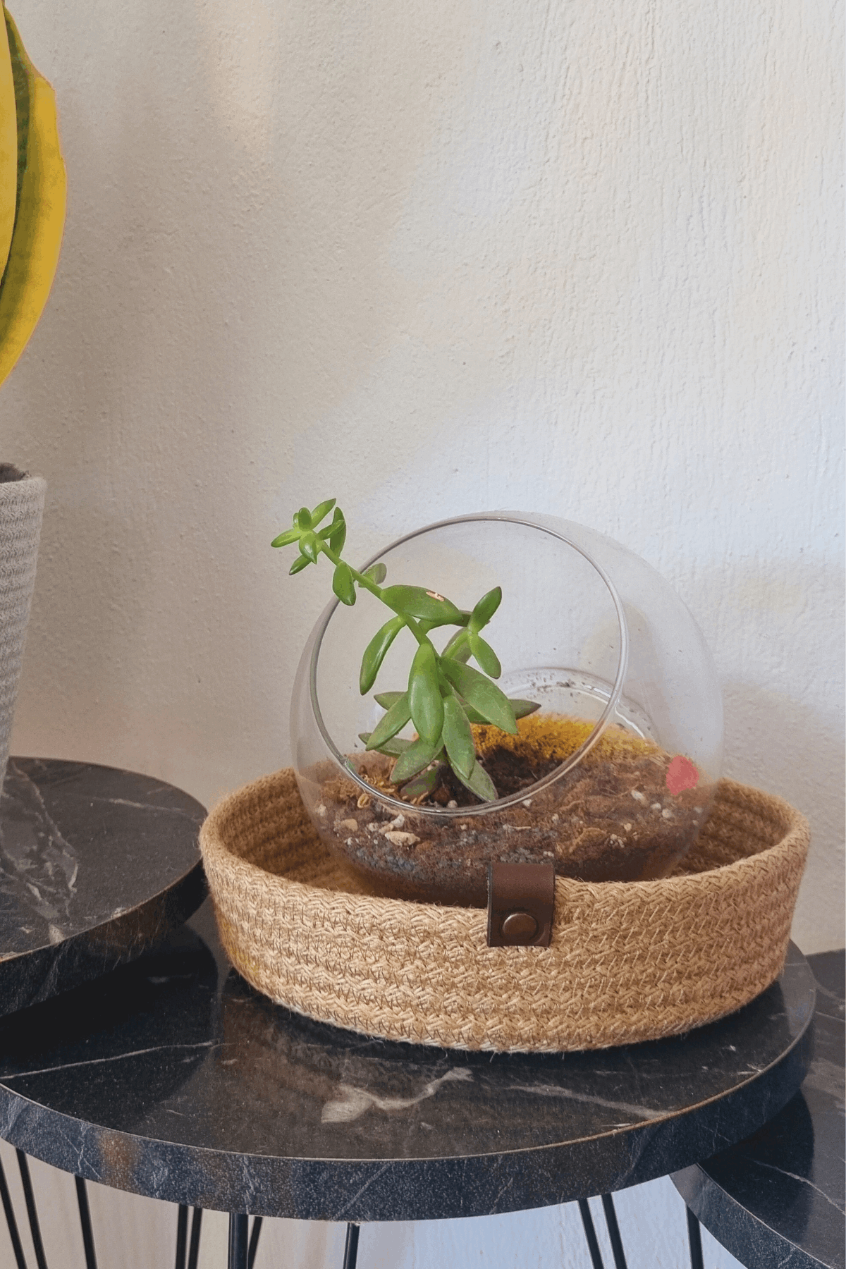 2Li Jüt Hasır Sepet, Dekoratif Sepet, Mutfak Sepeti, Düzenleyici, Organizer, 2li set