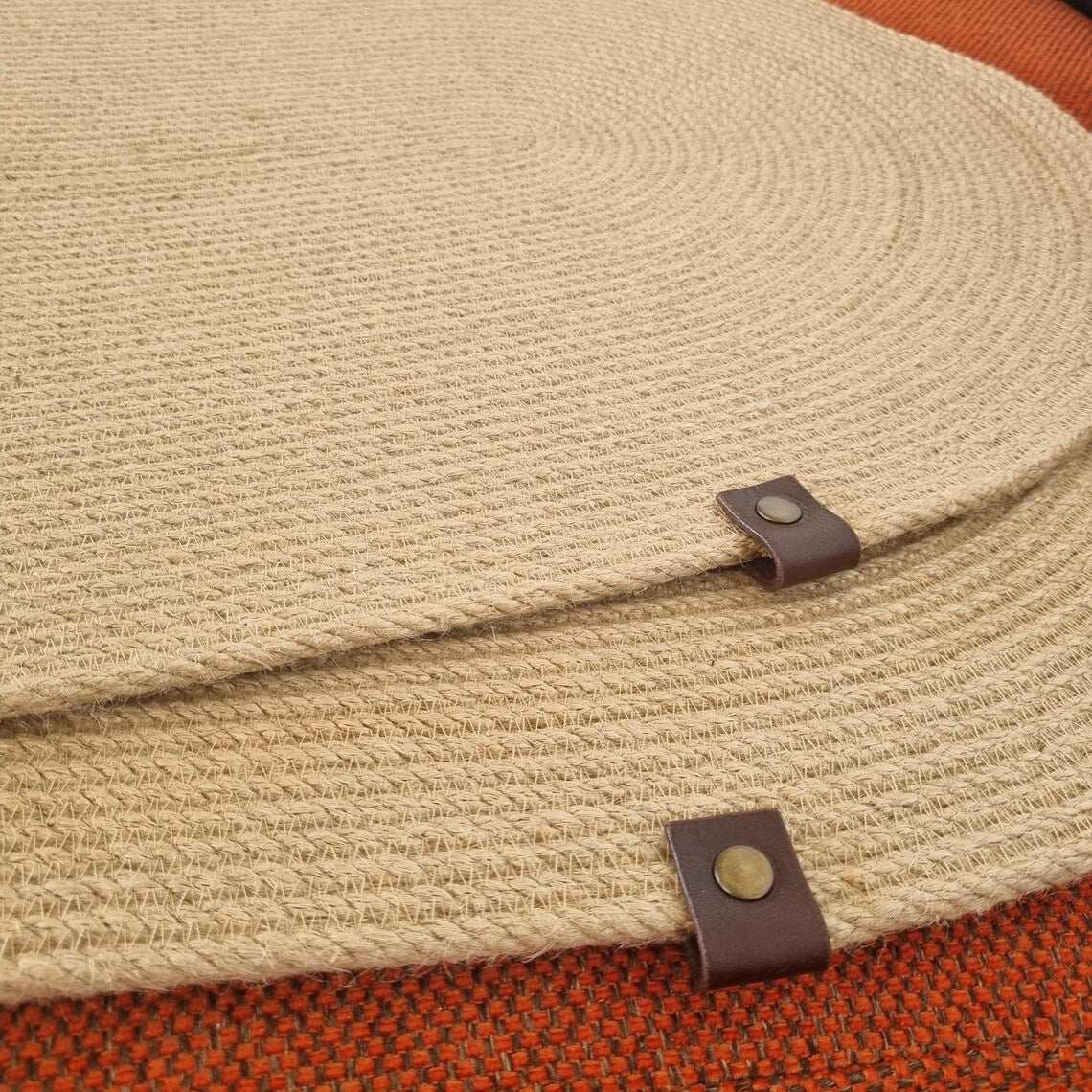Jüt Paspas, Jüt Kapı Önü Paspası, Hasır Jüt Paspas, İskandinav Tarzı Paspas, Halı, Boho Paspas