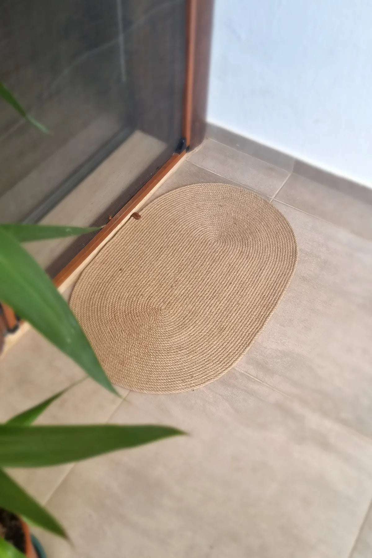 Jüt Paspas, Jüt Kapı Önü Paspası, Hasır Jüt Paspas, İskandinav Tarzı Paspas, Halı, Boho Paspas